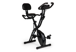 Hometrainer - Magnetische weerstand - Opvouwbaar - Zwart