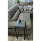 Koffietafel, salontafel 62cm hoog koloniaal luxe design