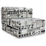 Logeermatras - camping matras - reismatras - opvouwbaar matras - 70 x 200 x 15 met kussen Gazelle!