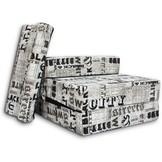 Logeermatras - camping matras - reismatras - opvouwbaar matras - 70 x 200 x 15 met kussen Gazelle!