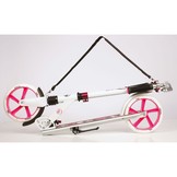 Opvouwbare Step - wit/roze - Skull - 200mm