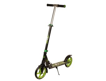 Opvouwbare Step - zwart/groen - Skull - 200mm