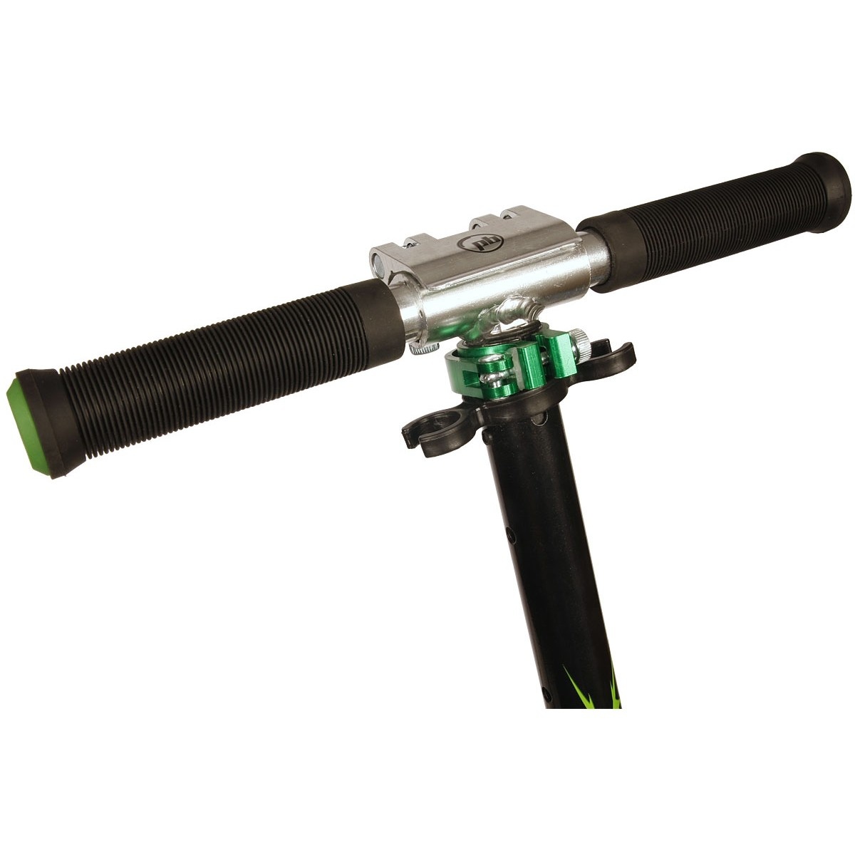 Opvouwbare Step - zwart/groen - Skull - 200mm