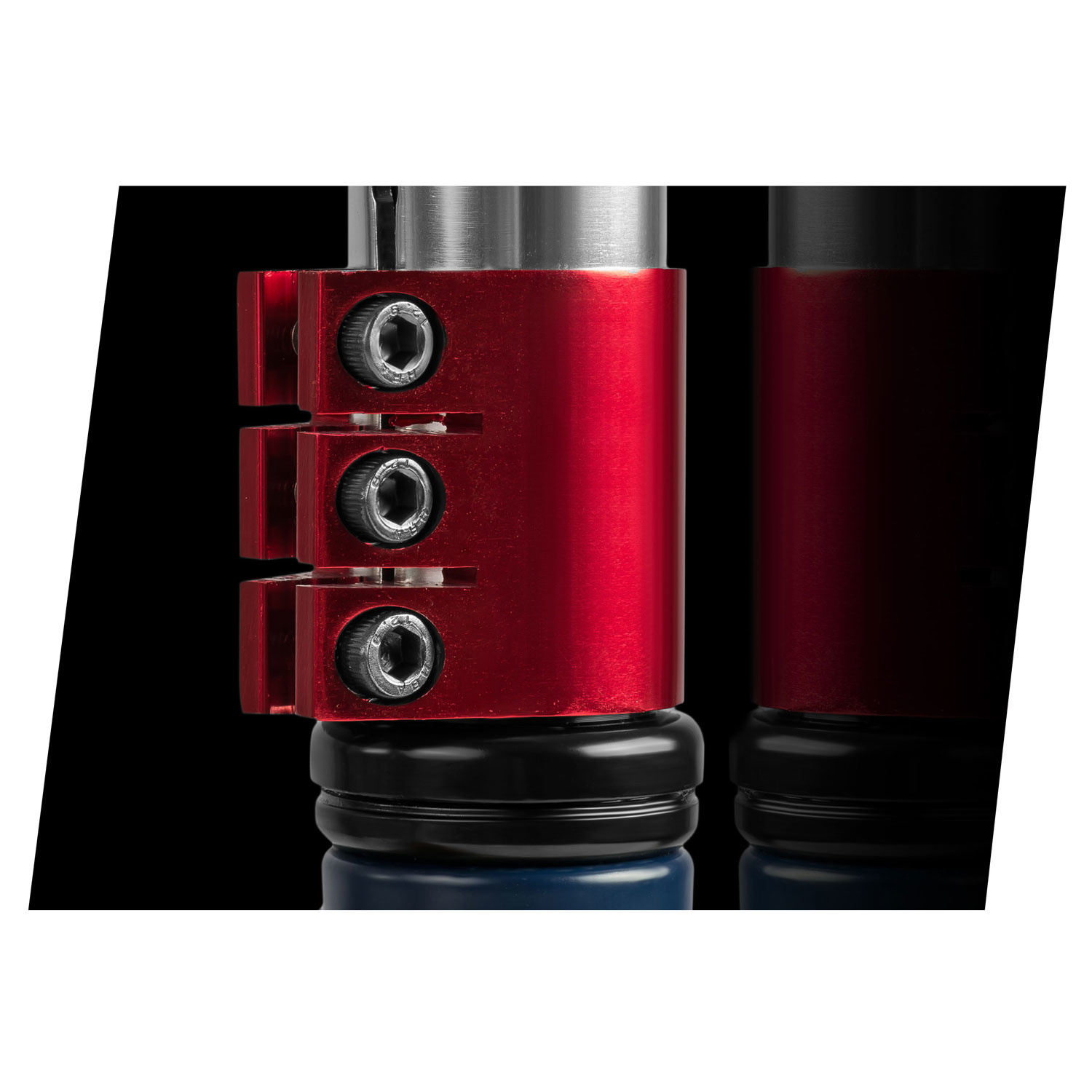 Stuntstep - Soke Pro - Blauw rood - 85 cm - 360º stuur