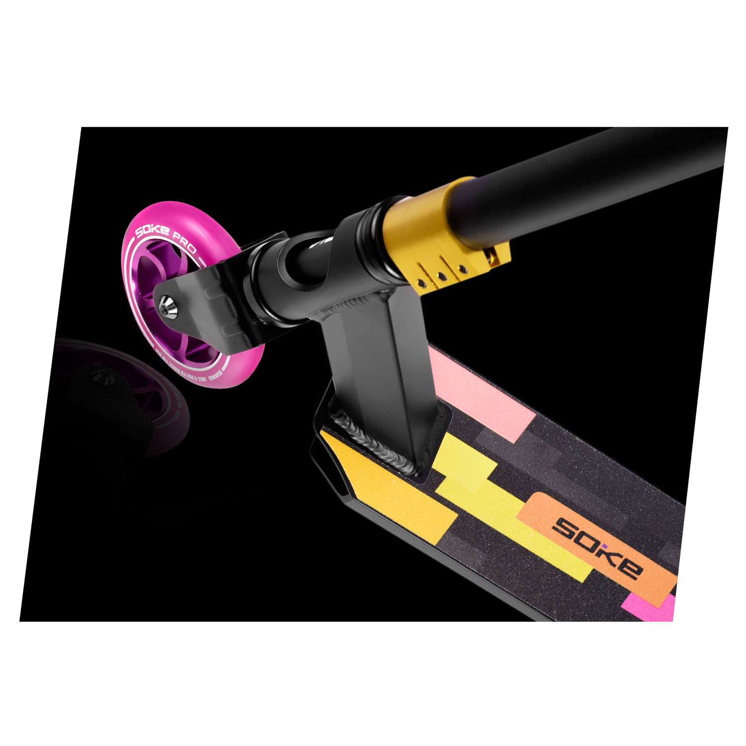 Stuntstep - Soke Pro - Meerder kleuren - 85 cm - 360º stuur