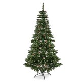 Kunstkerstboom - 210 cm - met Dennenappels