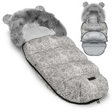 Voetenzak kinderwagen - buggy - Wit met stippen