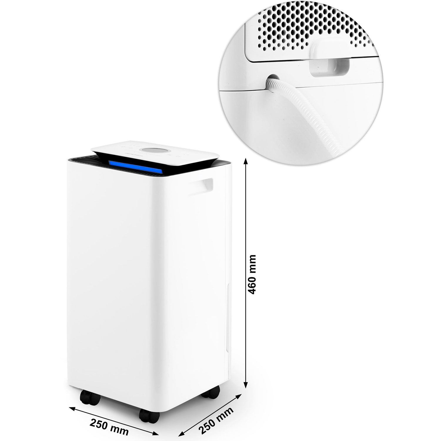 Luchtontvochtiger - Berdsen BD-521 - Wit