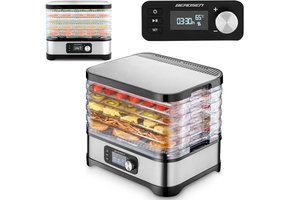 Voedseldroger - 5 laags - 400W - 10L