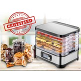 Voedseldroger - 5 laags - 400W - 10L