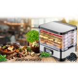 Voedseldroger - 5 laags - 400W - 10L