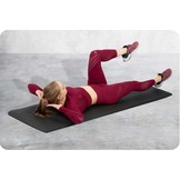 Yoga mat - Fitness mat - Dik - 183x60 cm - Zwart