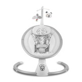 Schommelstoel baby - Wipstoel - Wit en grijs