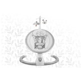 Schommelstoel baby - Wipstoel - Wit en grijs