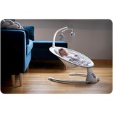 Schommelstoel baby - Wipstoel - Wit en grijs