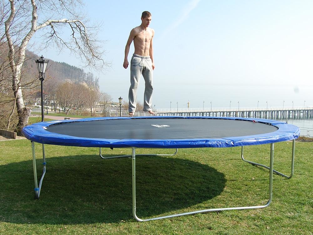 Trampoline randafdekking - Blauw - 252 cm