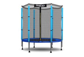 Trampoline 140 cm - met Veiligheidsnet - Blauw