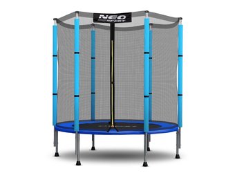 Trampoline 140 cm - met Veiligheidsnet - Blauw