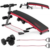 Fitness bank - Trainingsbank - met Dumbbells