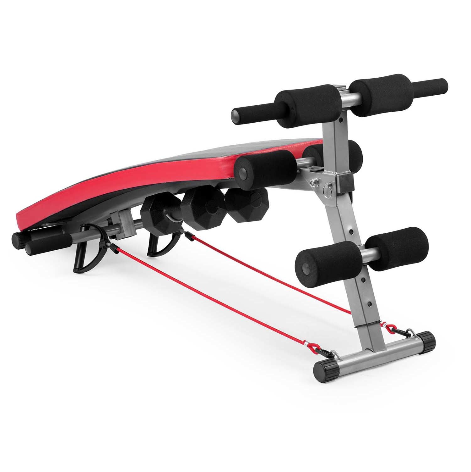 Fitness bank - Trainingsbank - met Dumbbells