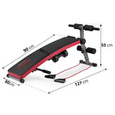 Fitness bank - Trainingsbank - met Dumbbells