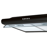 Afzuigkap 60 cm - Onderbouw - Zwart - Berdsen