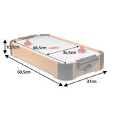 Airhockey tafel - tafelmodel - 70x38x12,5 cm