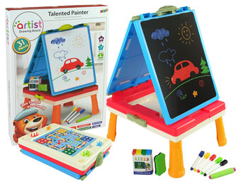 Krijtbord - Magneetbord - Bordspel tafel - 3-in-1