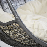 Hangstoel - 2 personen - Wit - met Frame - tot 150 kg