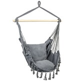 Hangstoel - Hangmat stoel - Grijs - tot 150 kg