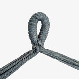 Hangstoel - Hangmat stoel - Grijs - tot 150 kg