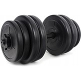 Halterset 31,5 kg - 2 halters van 15,75 kg - met schroefklemmen