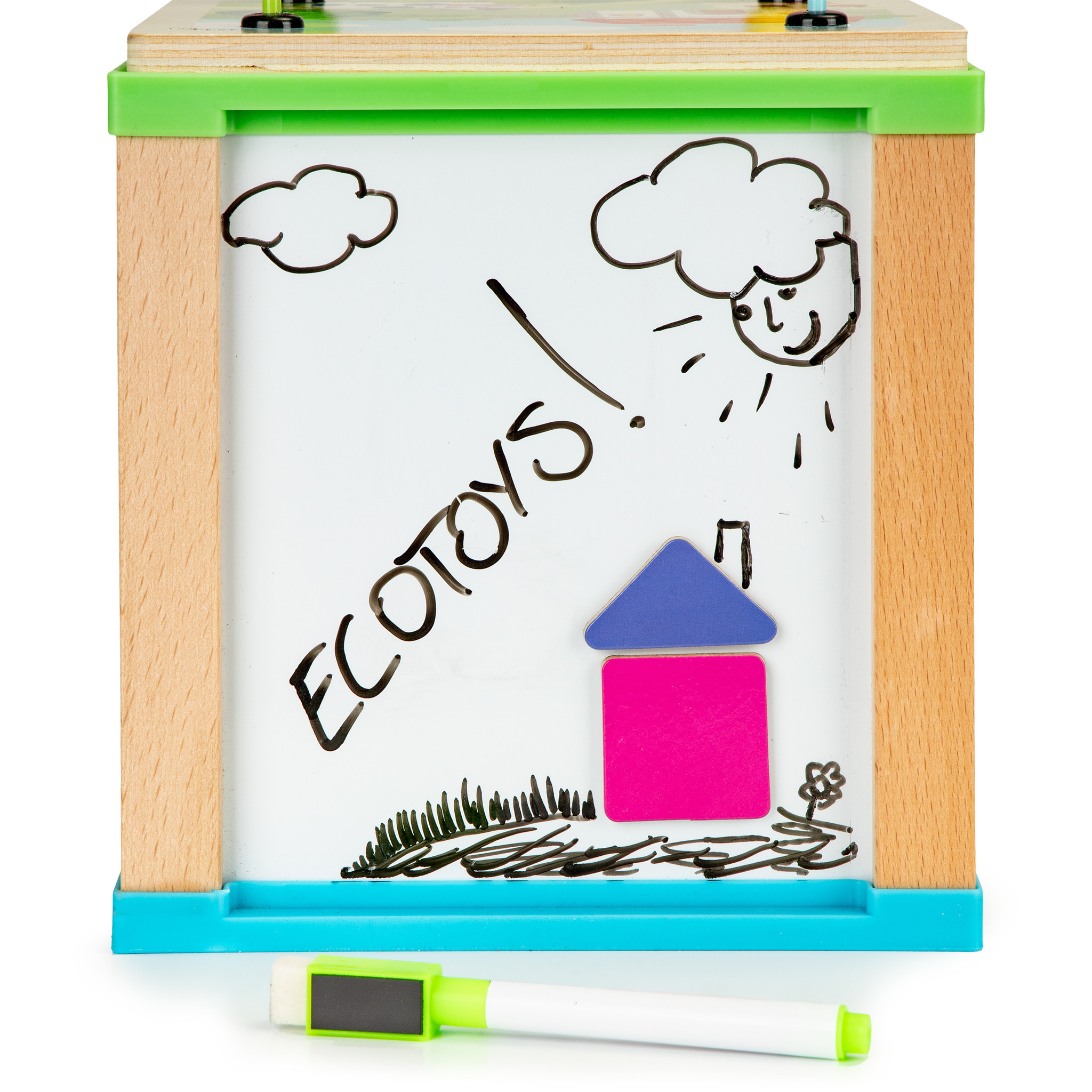 Activiteiten kubus - Educatief speelgoed - 33 cm