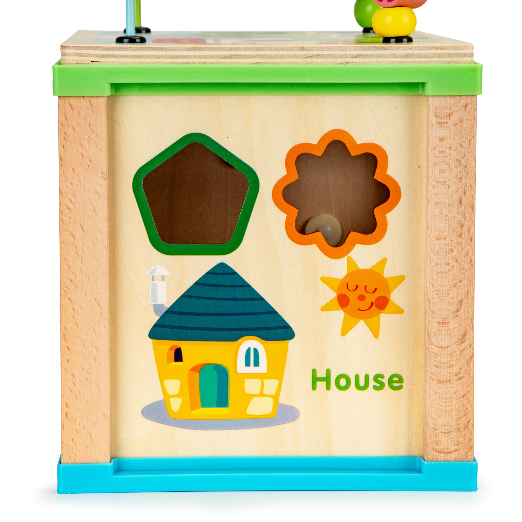 Activiteiten kubus - Educatief speelgoed - 33 cm
