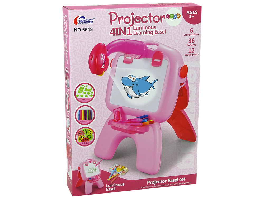 Krijtbord - Tekenbord met Projector - Roze