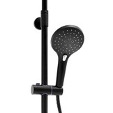 Doucheset - met Douchemengkraan - en Regendouche - Zwart