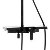 Doucheset - met Douchemengkraan - en Regendouche - Zwart