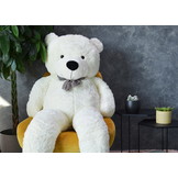 Knuffelbeer - Teddybeer - 190 cm - Wit