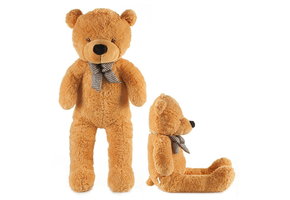 Knuffelbeer - Teddybeer - 190 cm - Lichtbruin