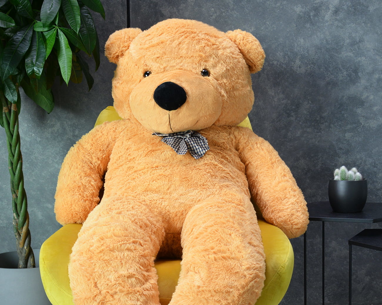 Knuffelbeer - Teddybeer - 190 cm - Lichtbruin