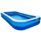 Opblaaszwembad - rechhoek - 305x183x50 cm - blauw