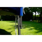 Trampoline - 374 cm - met net & ladder - blauw