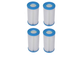 Jilong-Avenli zwembad filters - set van 4 stuks - type 3 pomp - tot 5678 liter per uur