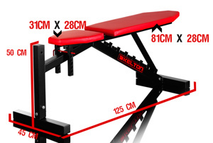 Multifunctionele bank - halterbank
