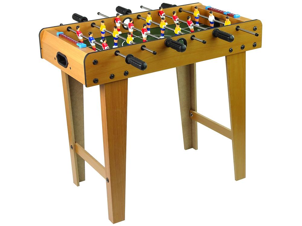 Tafelvoetbal - houten voetbaltafel - 69 x 36,5 x 62 cm