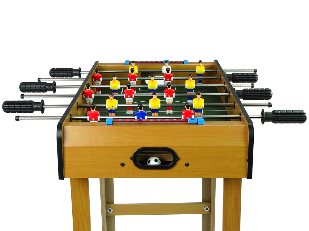 Tafelvoetbal - houten voetbaltafel - 69 x 36,5 x 62 cm