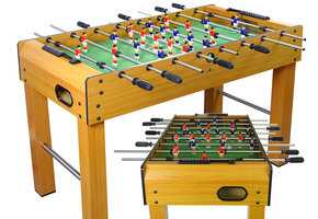 Tafelvoetbal - grote voetbaltafel - 122 cm - hout