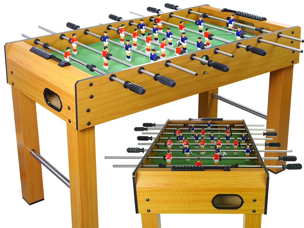 Tafelvoetbal - grote voetbaltafel - 122 cm - hout