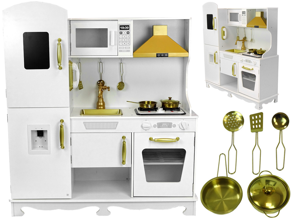 Kinderkeuken - Houten speelkeuken - Alice - 91 x 30 x 106 cm