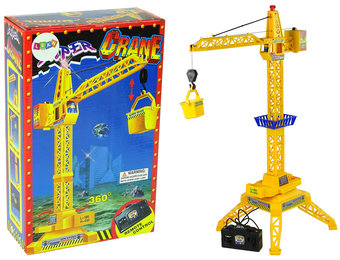 Hijskraan speelgoed - bestuurbare kraan - 60 cm